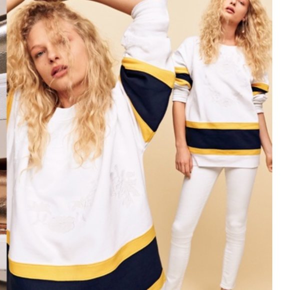 Free People High Rise White Jeans - Picture 6 of 9